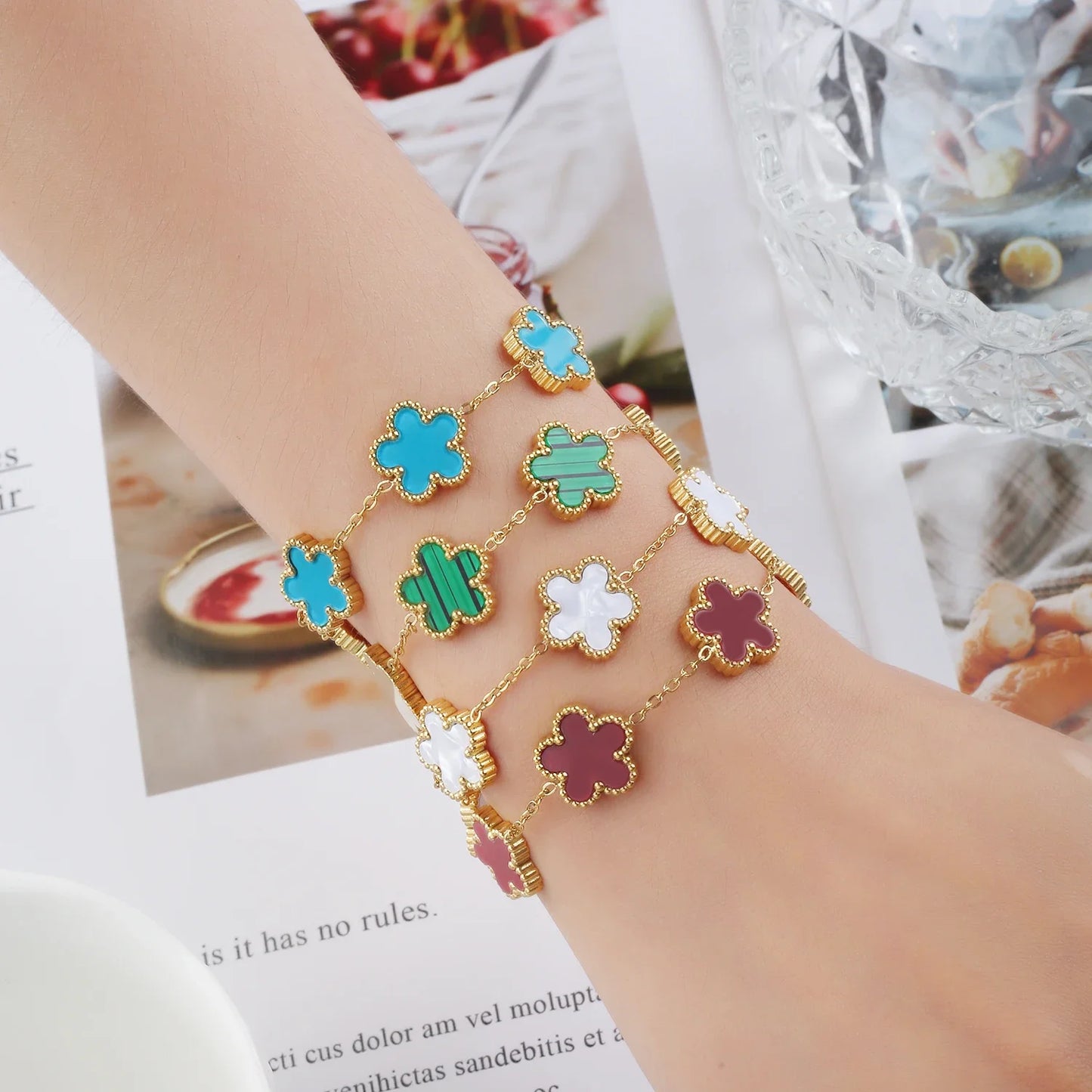 Flora Clover Bracelet